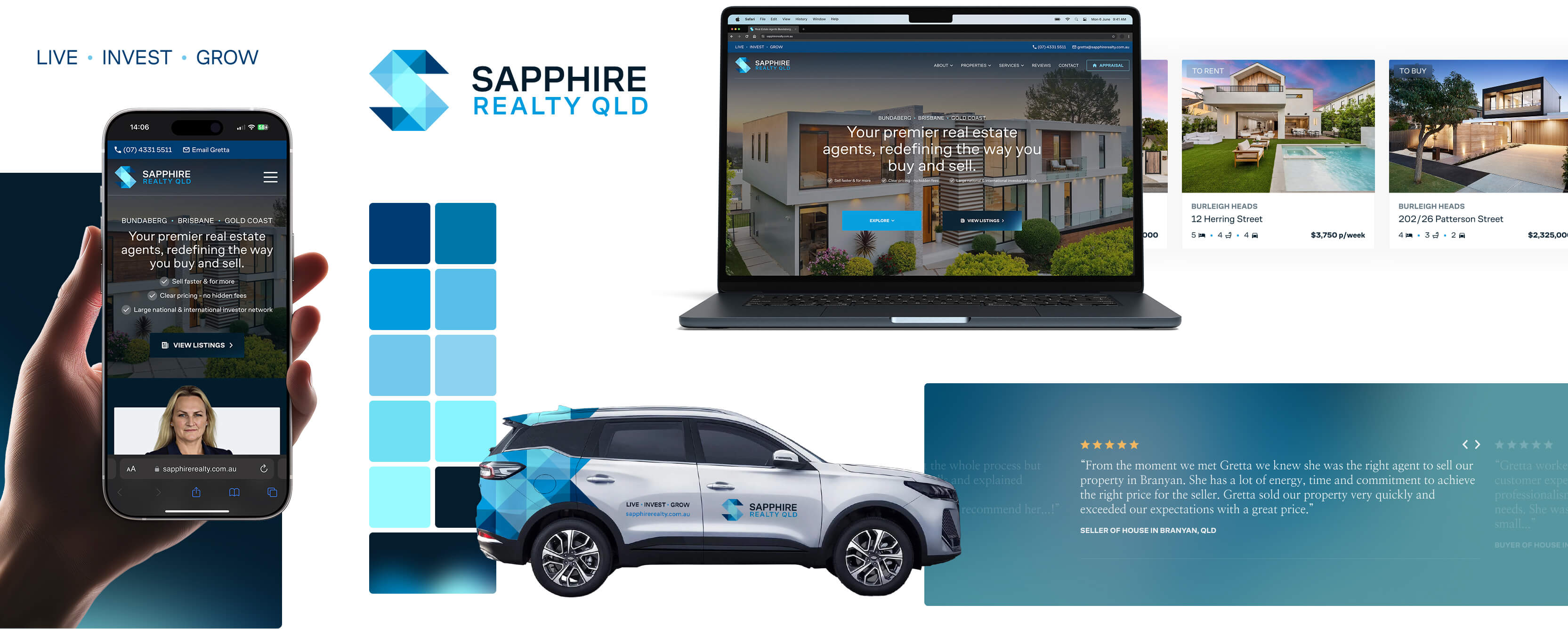 Sapphire Realty Graphics